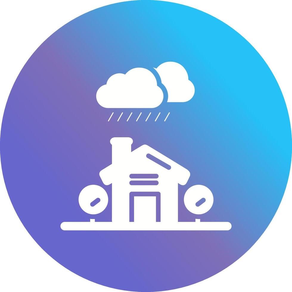 icono de vector de lluvia