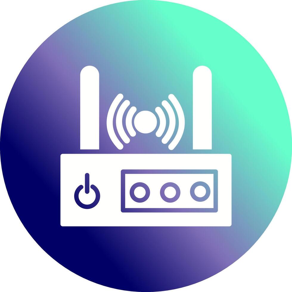 WiFi Router Vector Icon