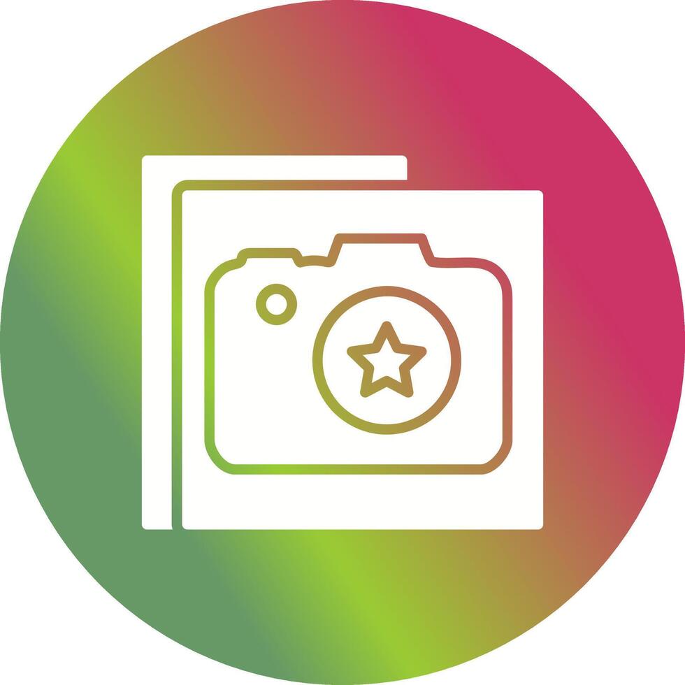 Star Photography Vector Icon