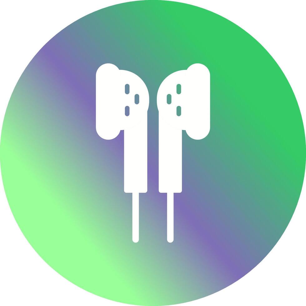 Earphones Vector Icon