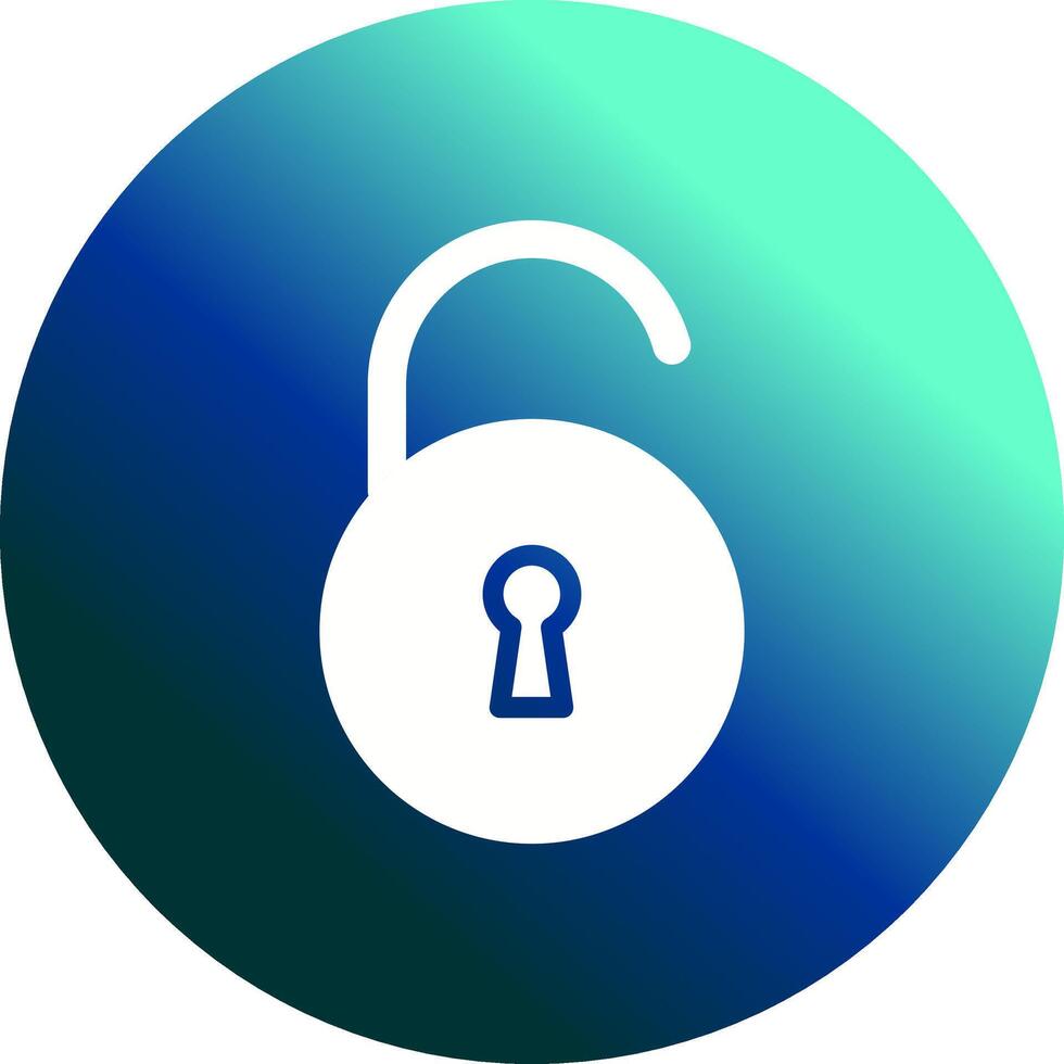 Open Lock I Vector Icon