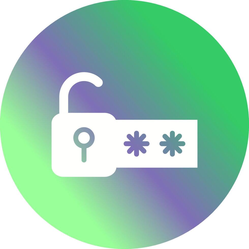 Passcode Lock I Vector Icon