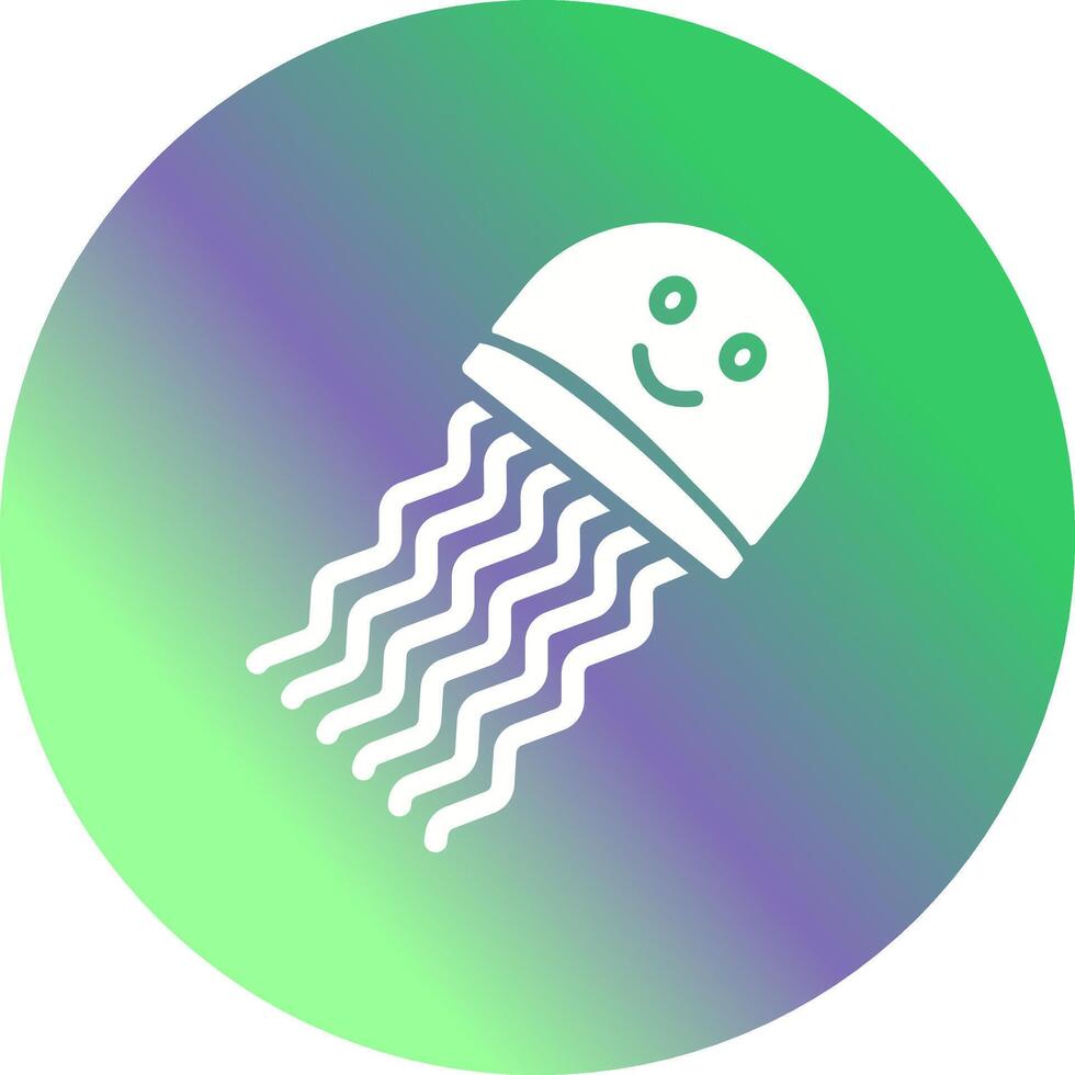 Jellyfish Vector Icon