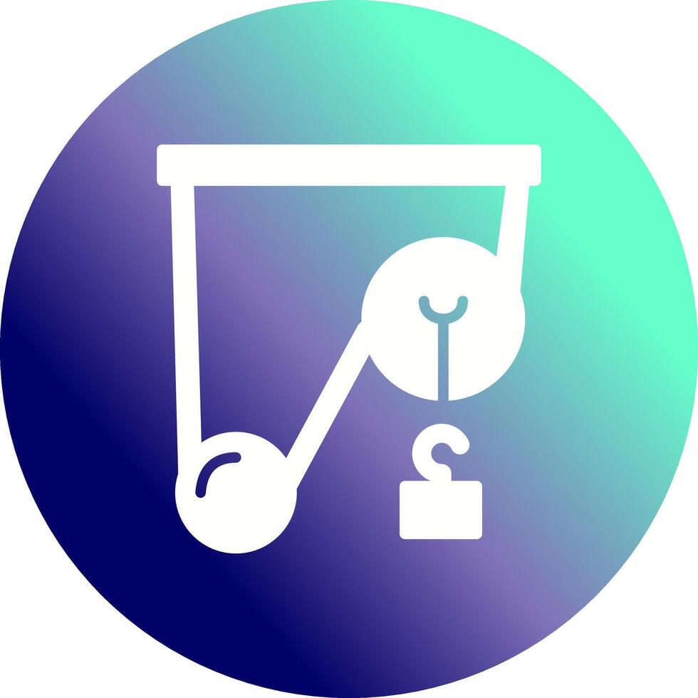 Pulley Vector Icon