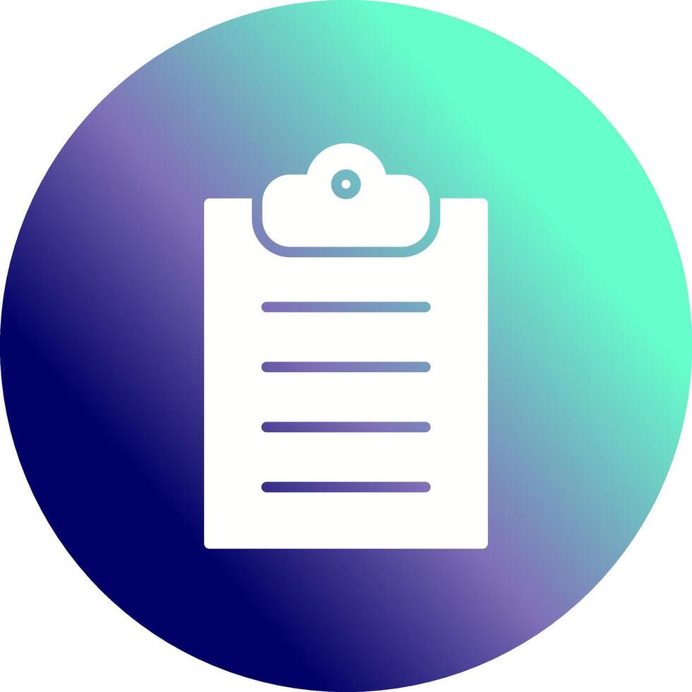 Clipboard Vector Icon