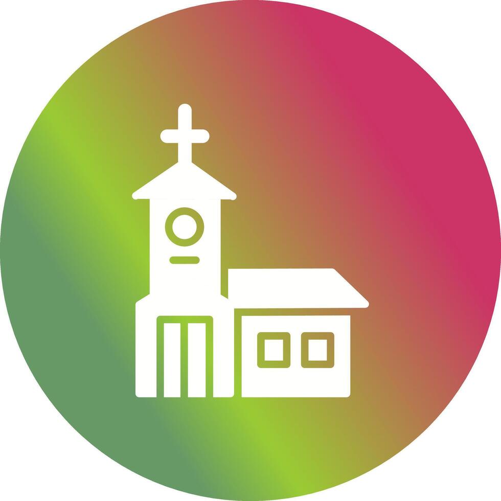 Building Church Vector Icon