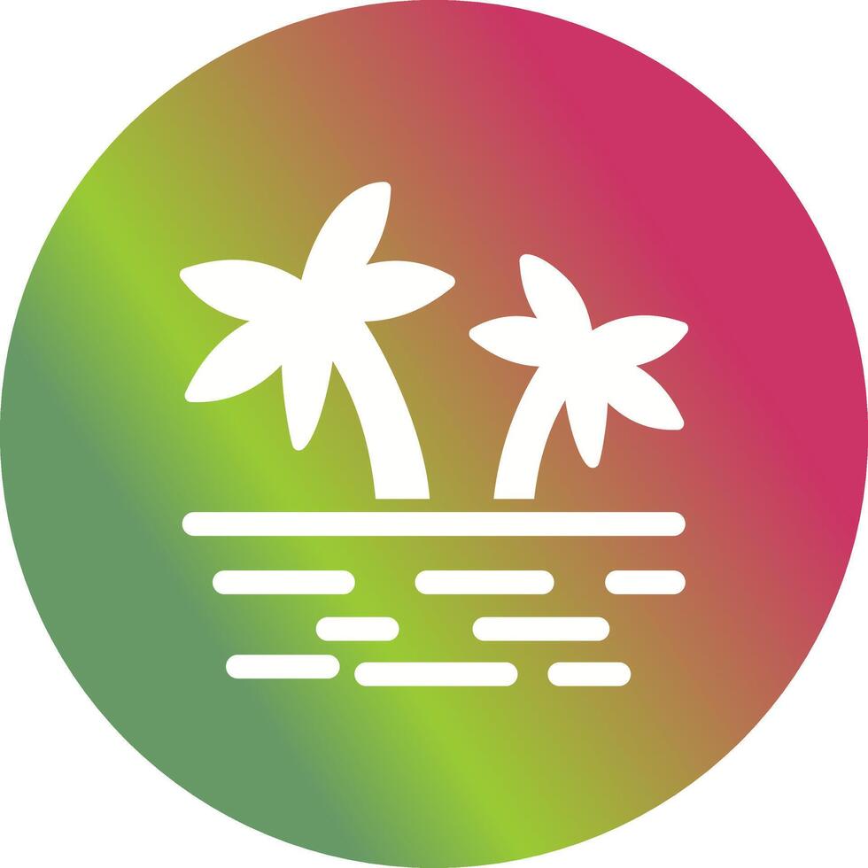 Island Vector Icon