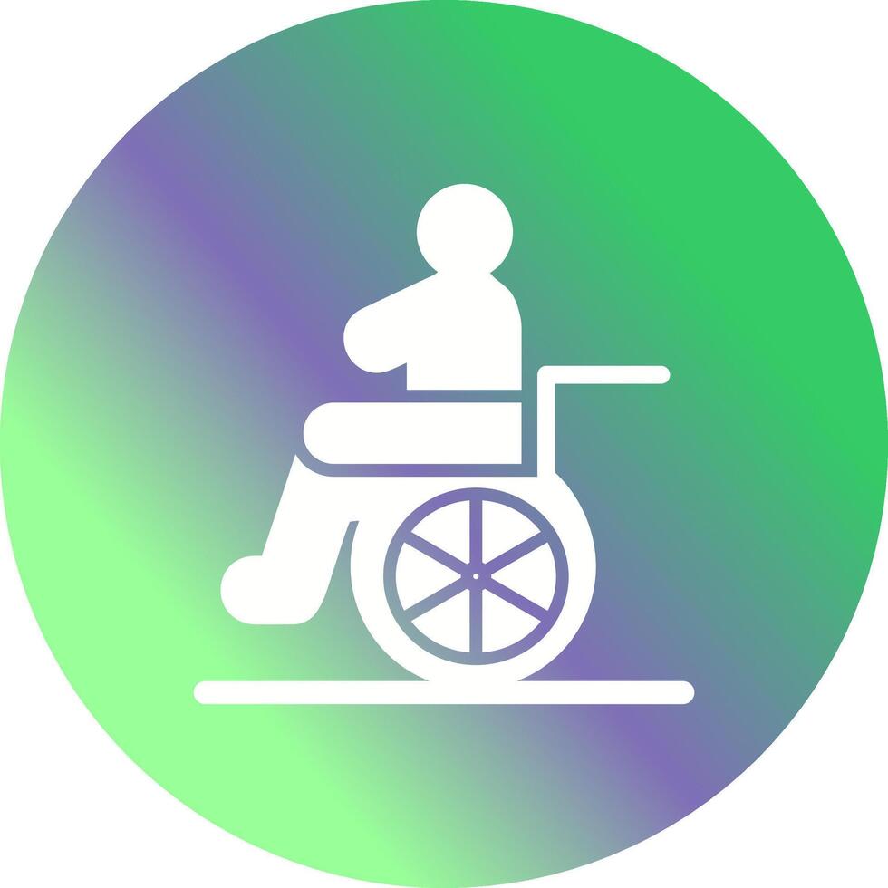 Wheelchair Vector Icon