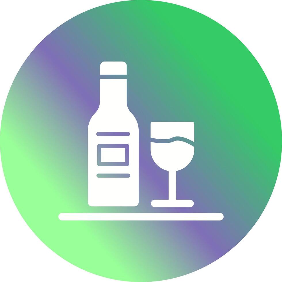 icono de vector de alcohol