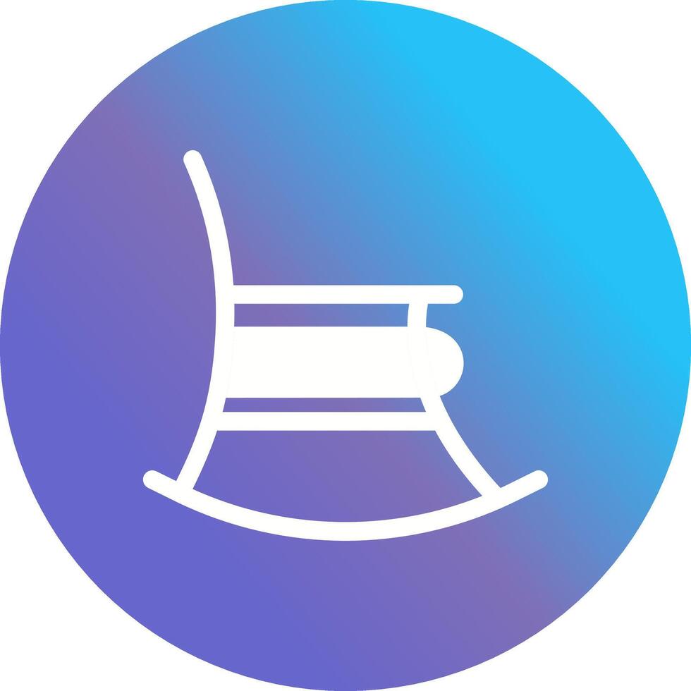 Rocking Chair Vector Icon