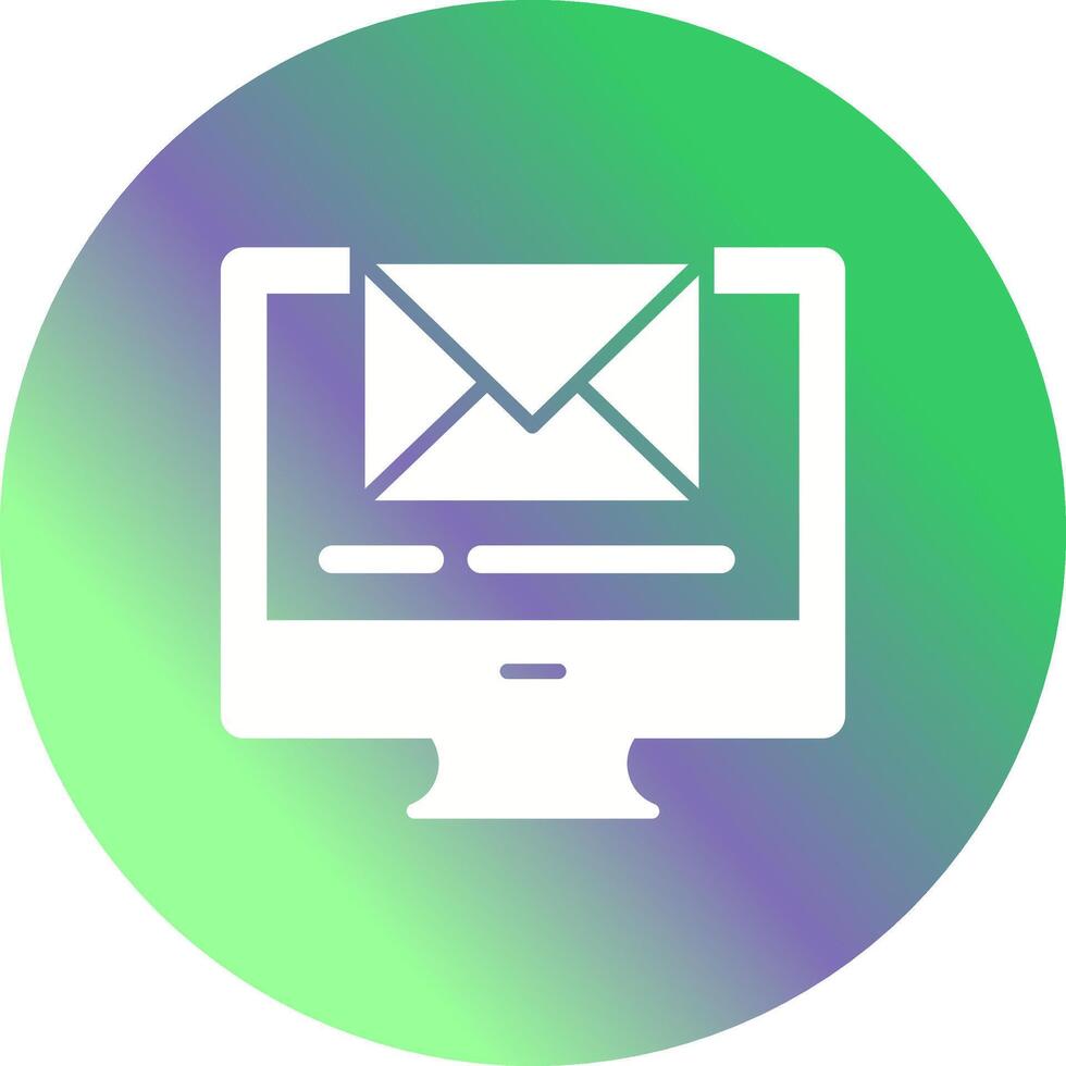 icono de vector de correo electrónico