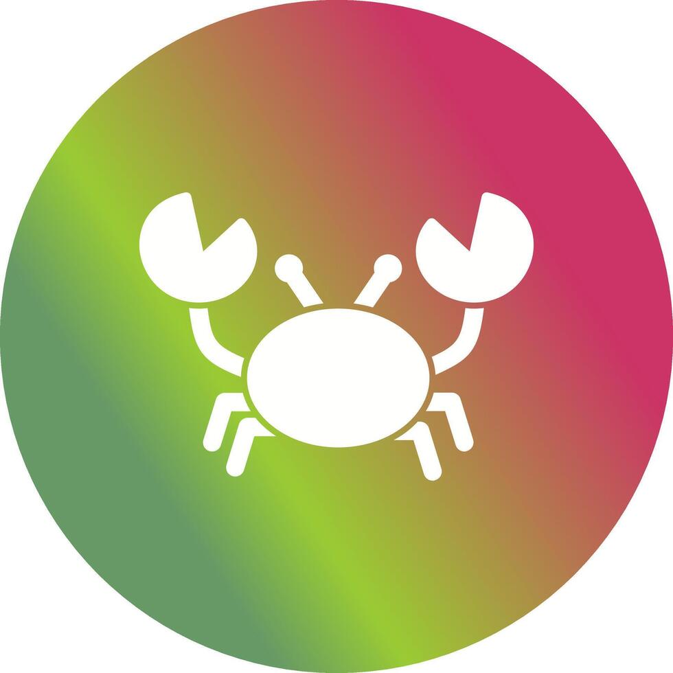 Crab Vector Icon