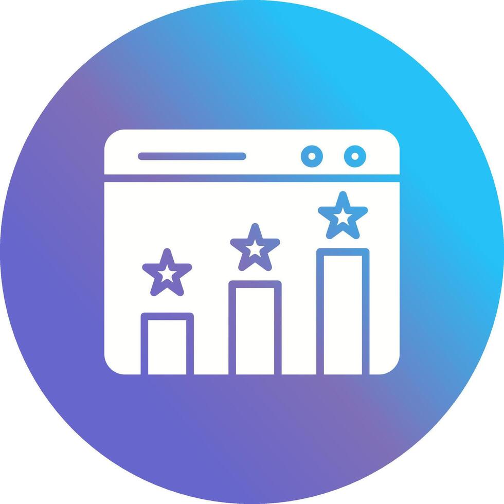 Website Ranking Vector Icon