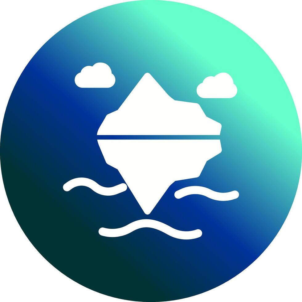 Iceberg Vector Icon