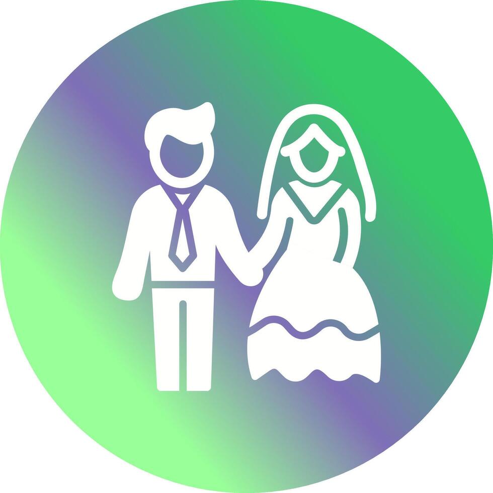 icono de vector de pareja