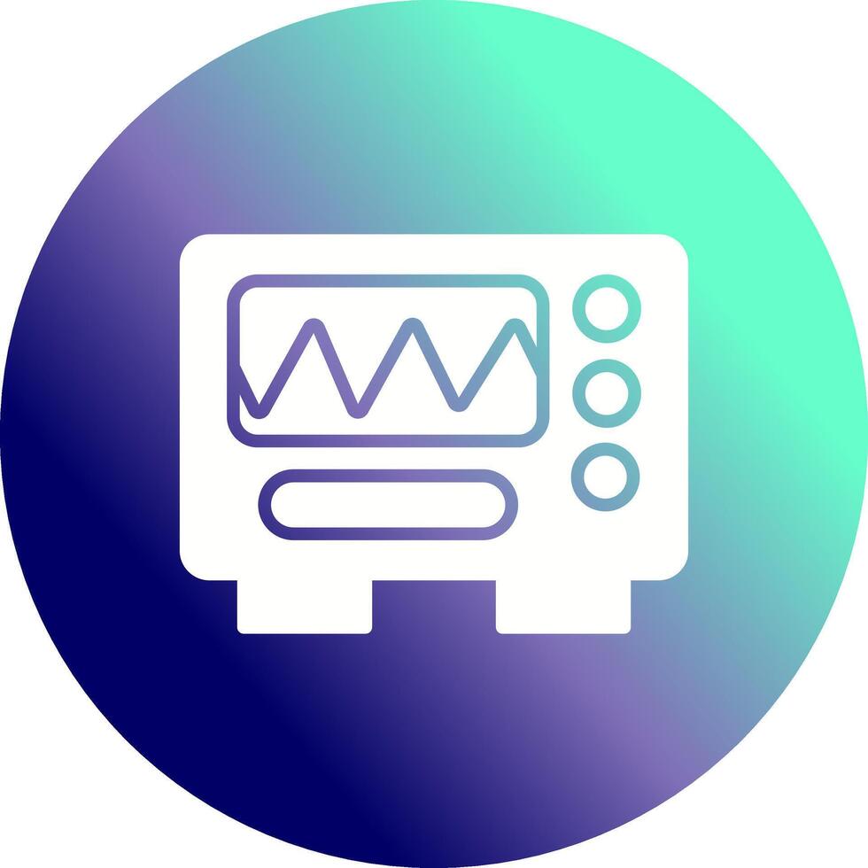 Oscilloscope Vector Icon