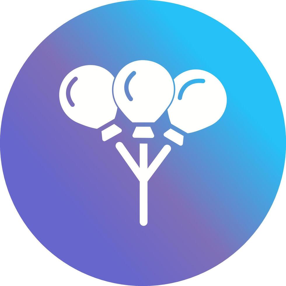 icono de vector de globo