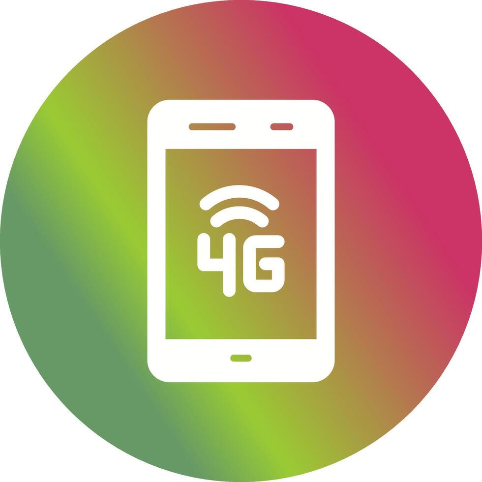 icono de vector 4g