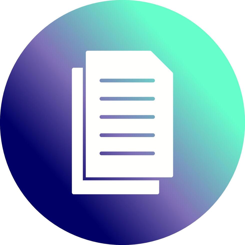 Document Vector Icon