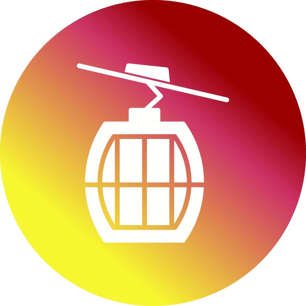 Cable Car Vector Icon