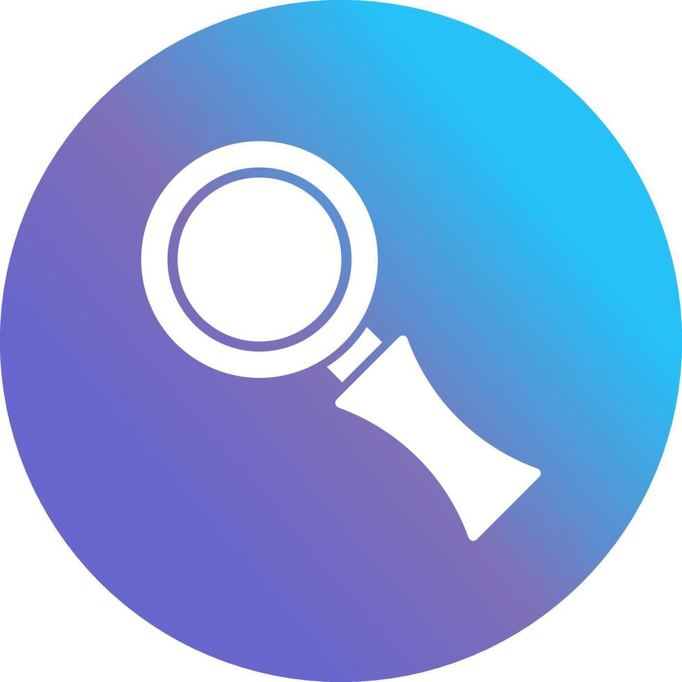 Magnifying Glass Vector Icon