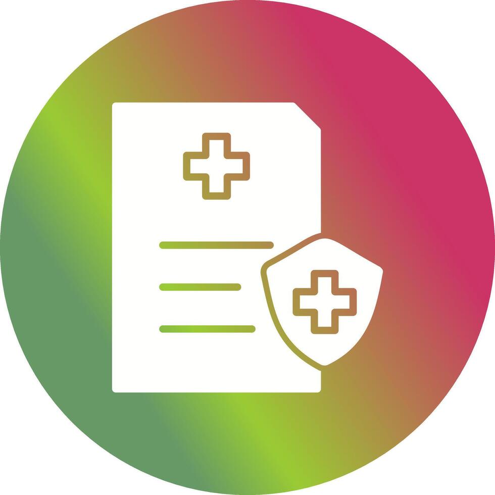 Health Insurance Vector Icon