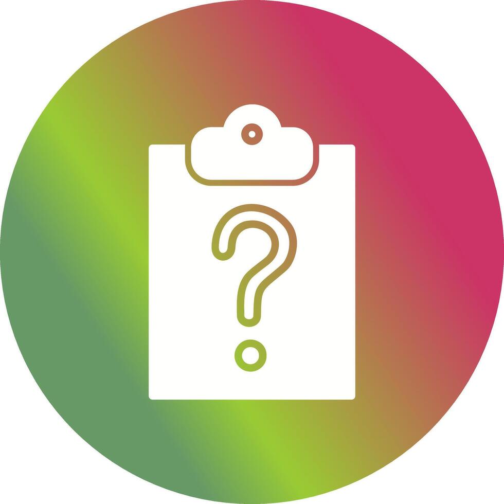 Question Vector Icon