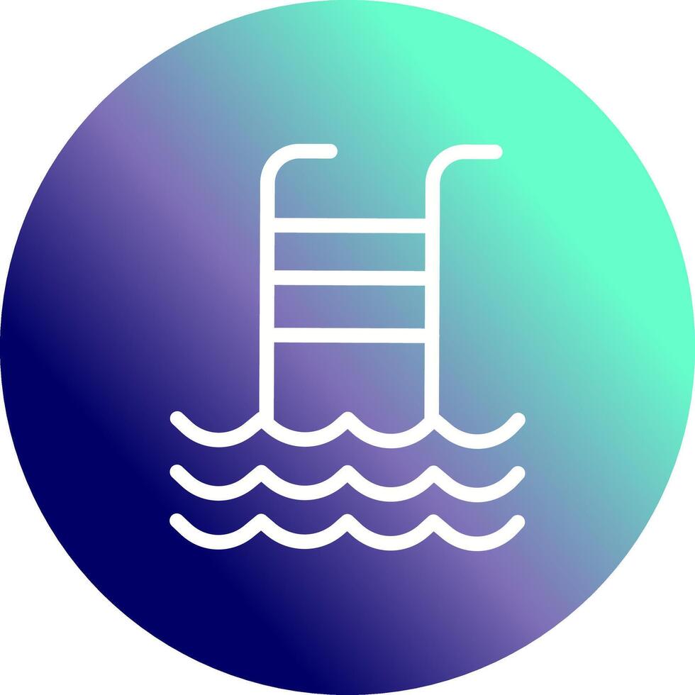 Swimming Pool Vector Icon