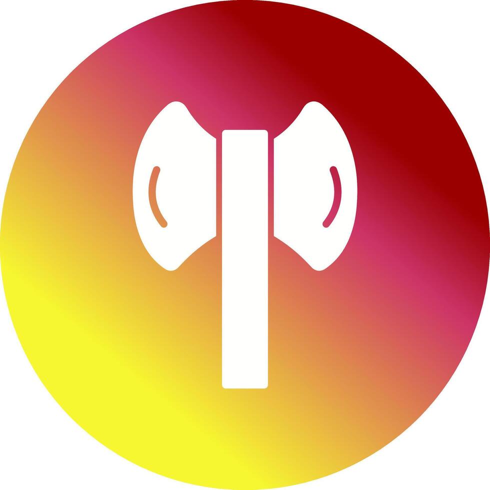 Wood Axe Vector Icon