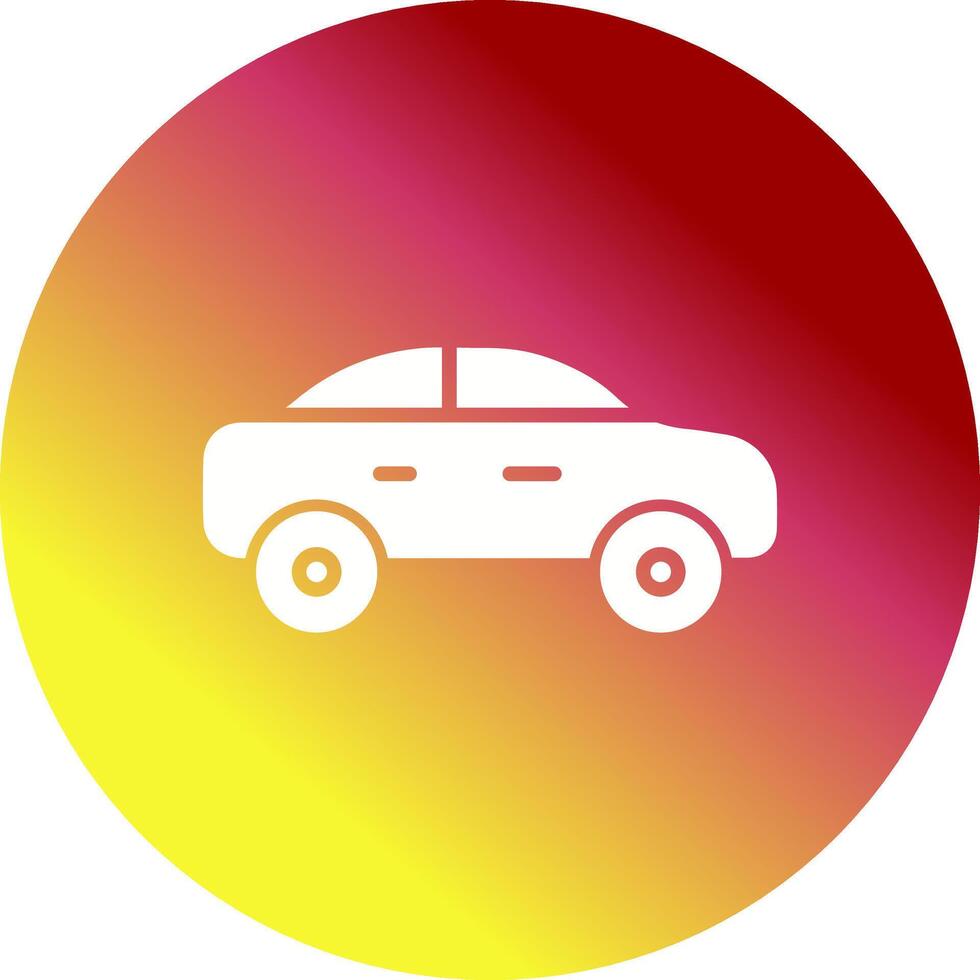 icono de vector de coche