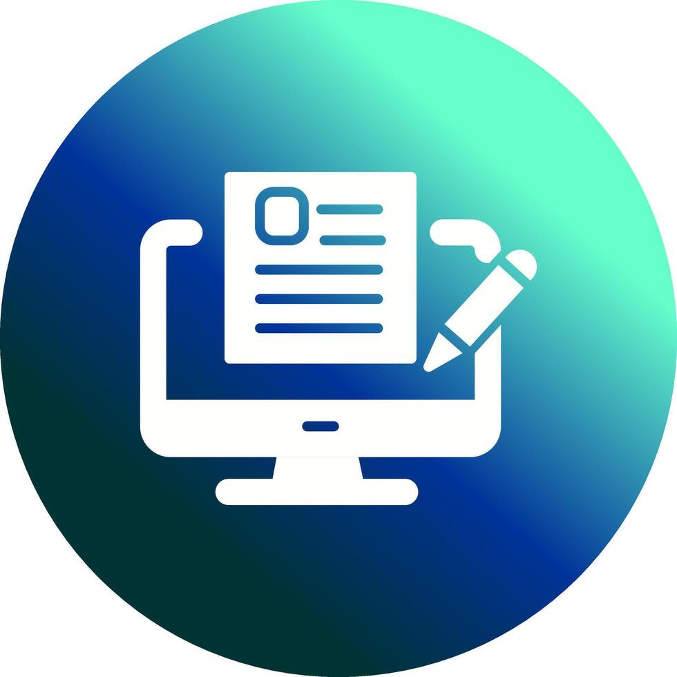 Blog Vector Icon