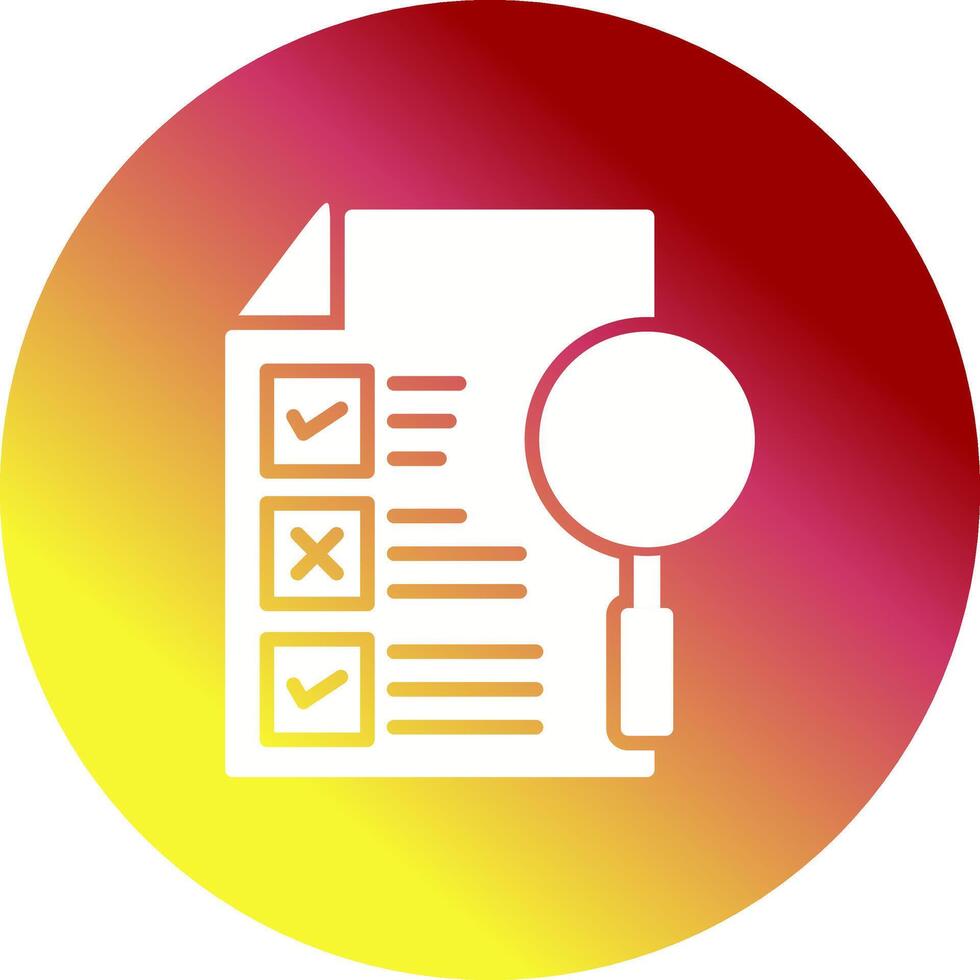 Case Study Vector Icon