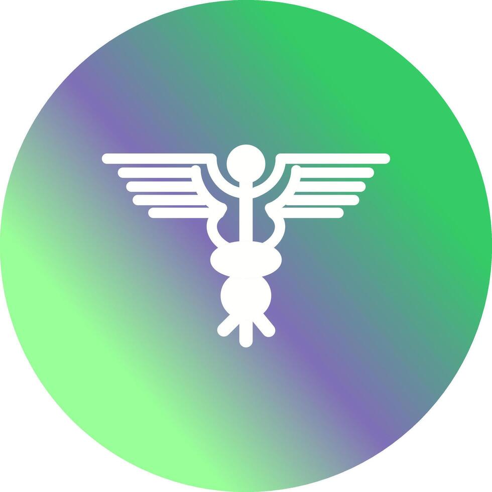 Caduceus Vector Icon