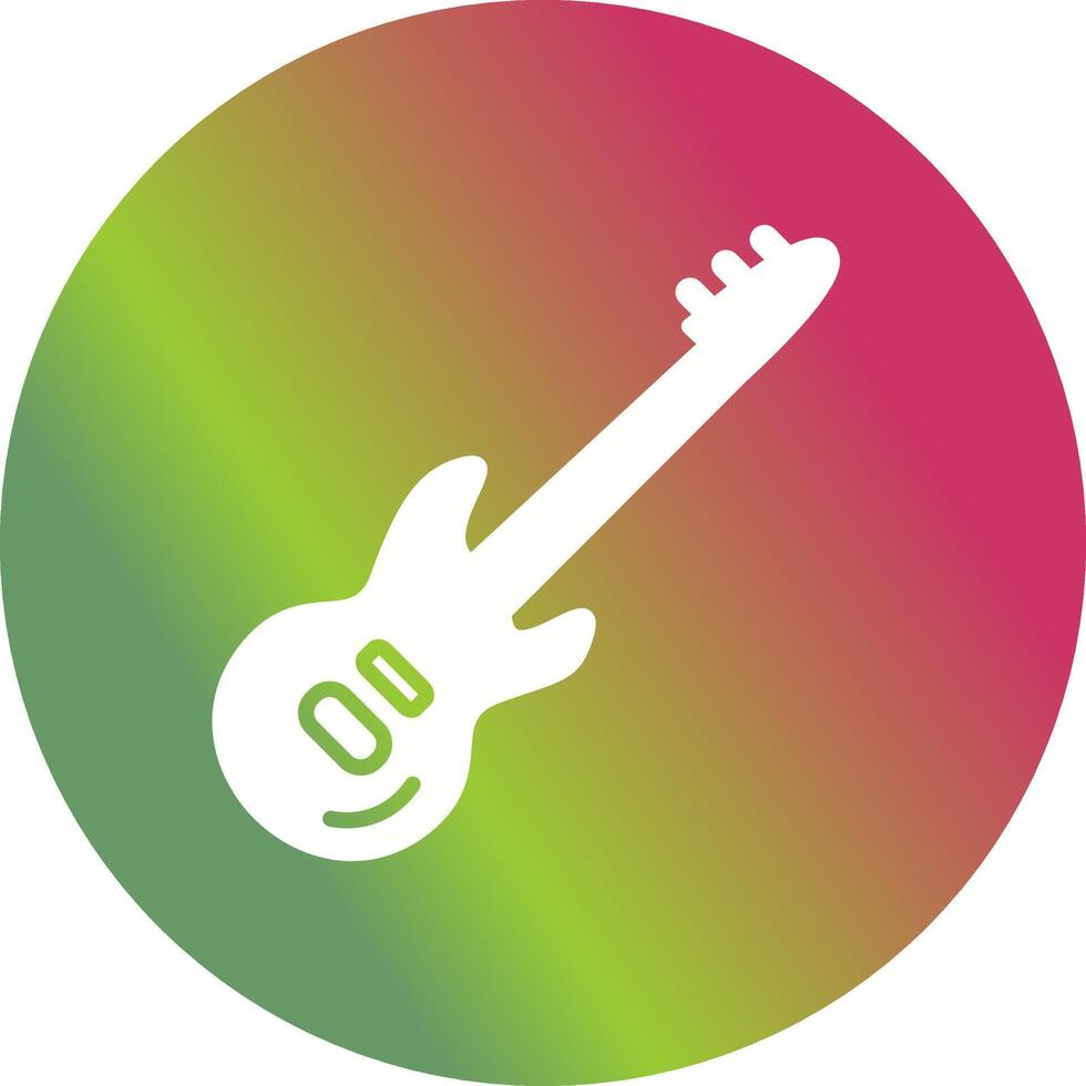 icono de vector de guitarra