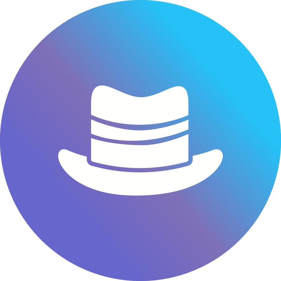 sombrero vi vector icono