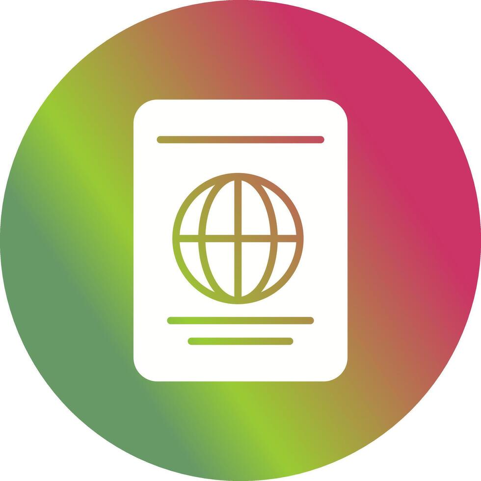 Passport Vector Icon