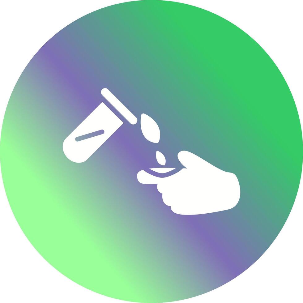 Corrosive Hazard Vector Icon