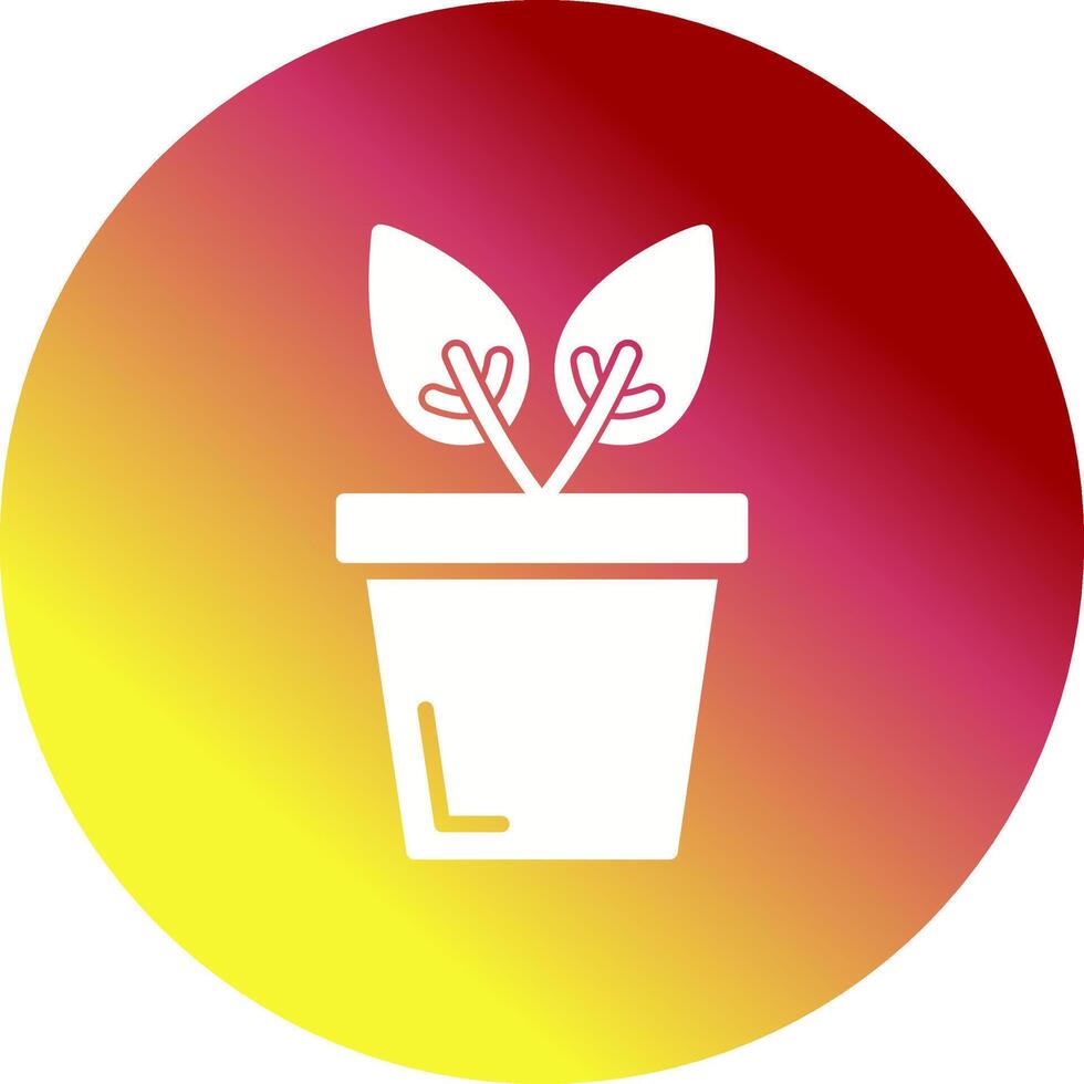 Plant Pot Vector Icon