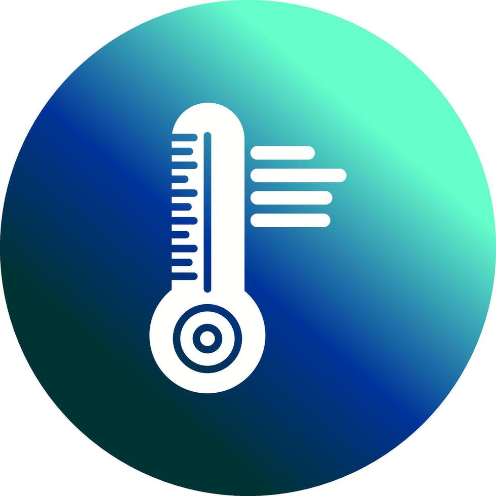 icono de vector de temperatura