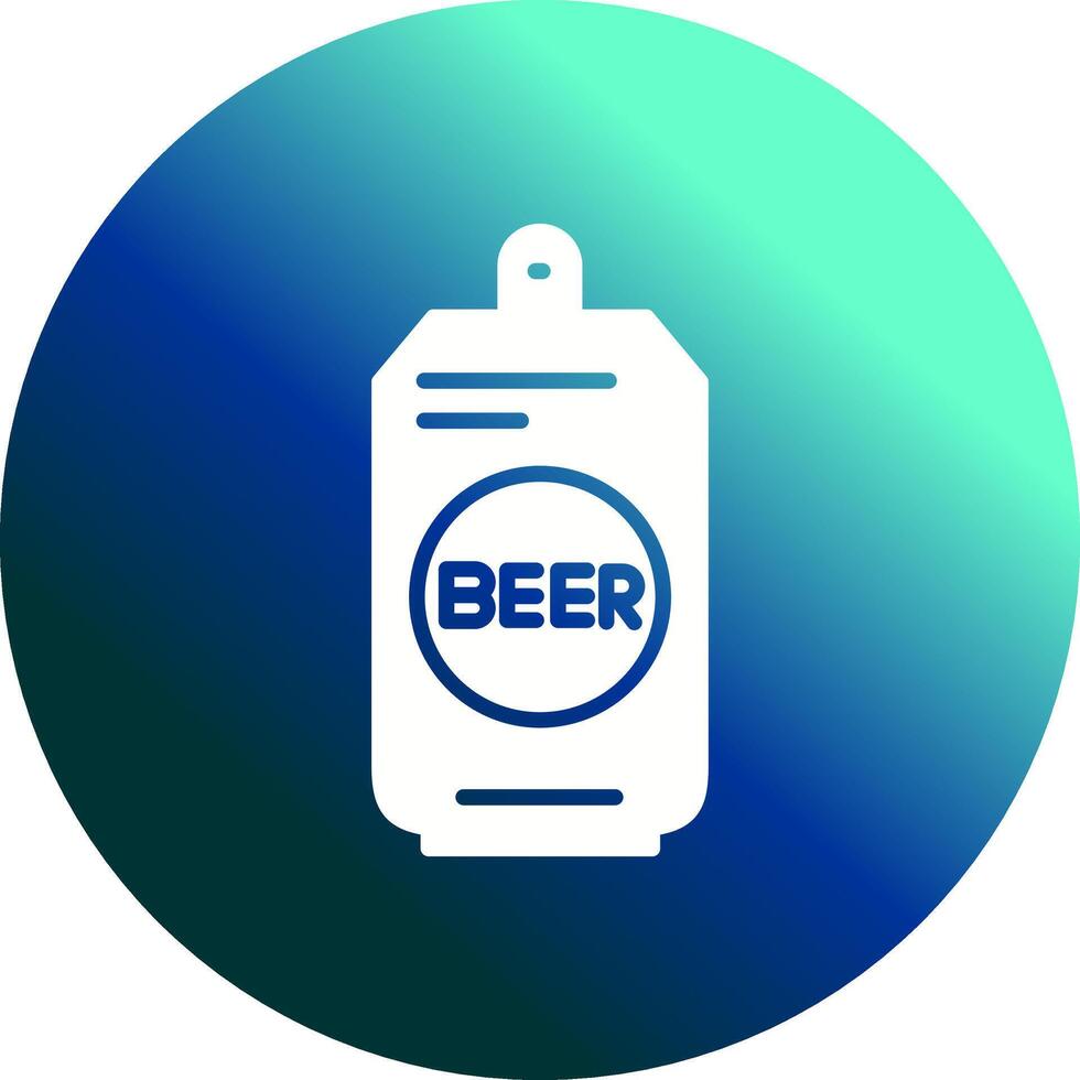 Beer Can II Vector Icon