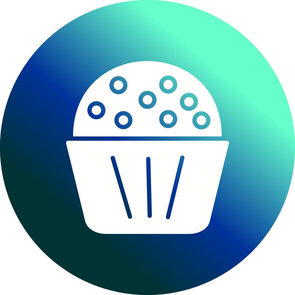 Chocolate Muffin Vector Icon