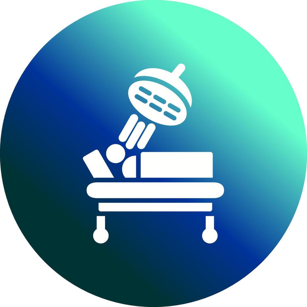 Operating Room Light Vector Icon