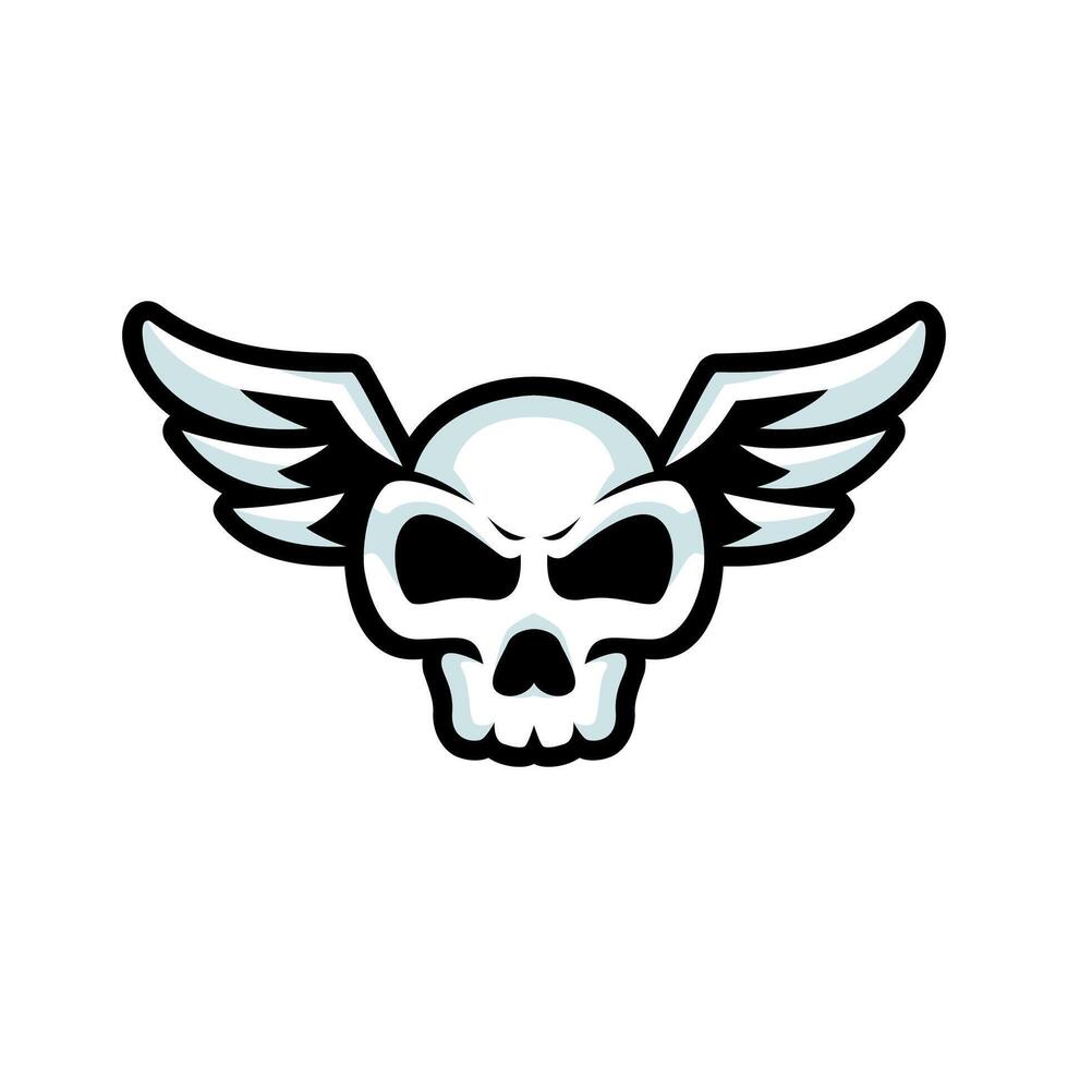 Skull Logo Template vector