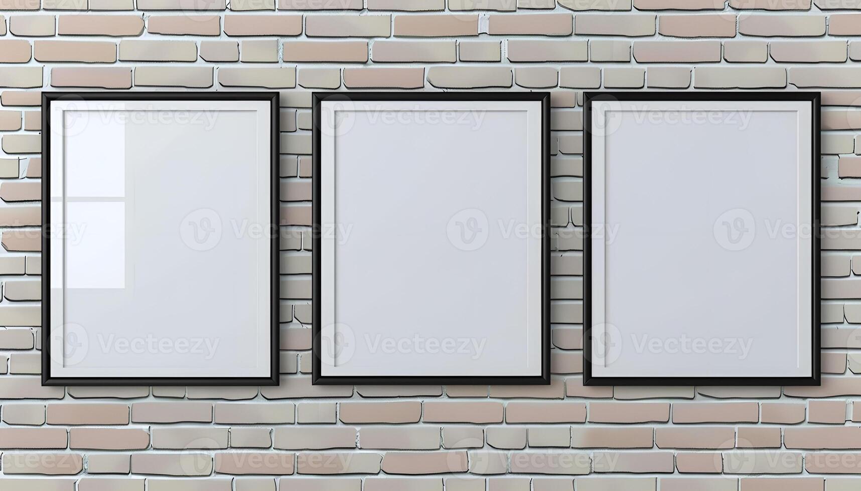 AI generated Frame on the wall photo