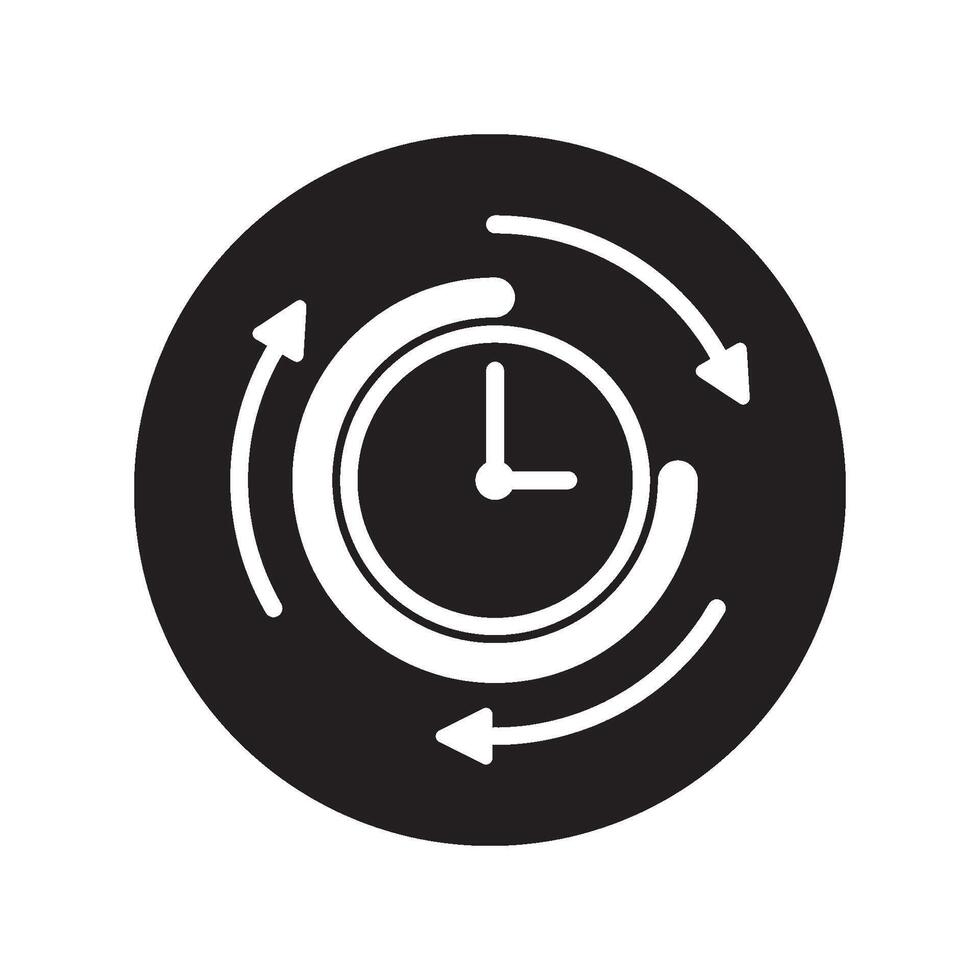 Alarm clock icon vector