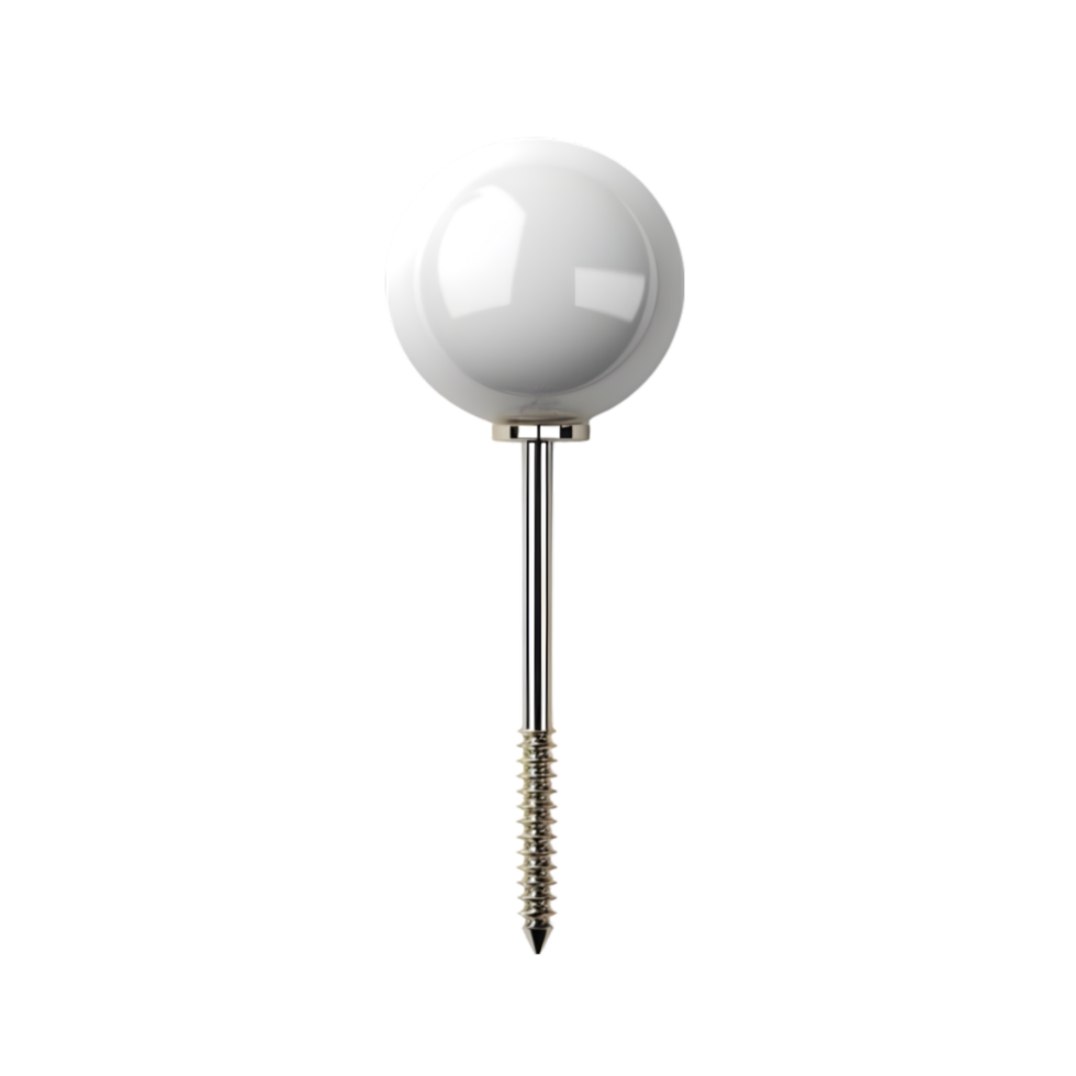 AI generated Pushpin isolated on png background