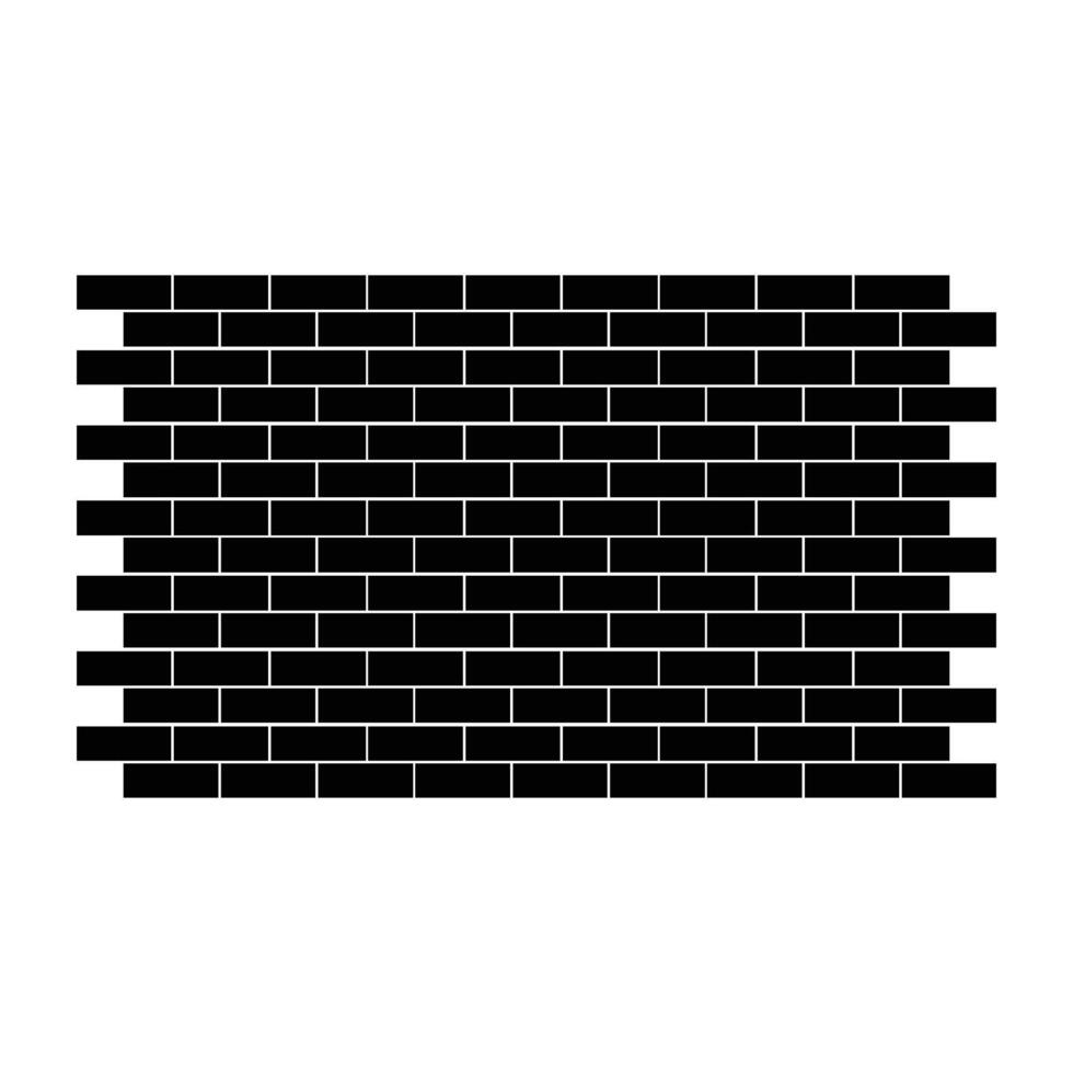 Brick icon vector