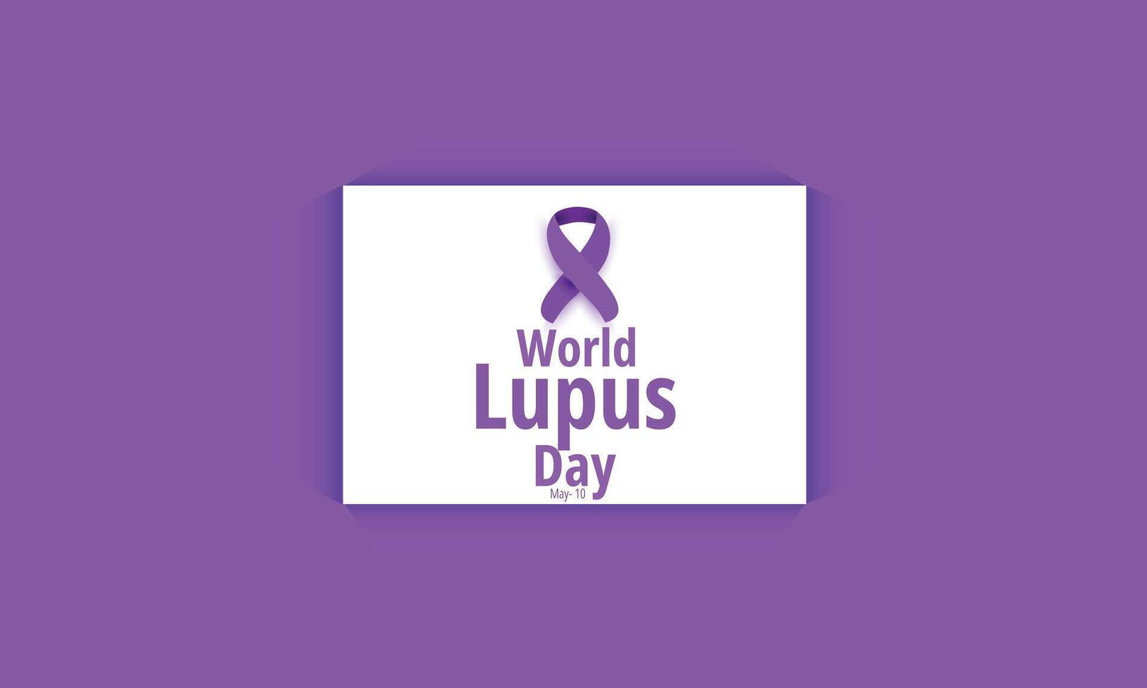 World Lupus day. background, banner, card, poster, template. Vector illustration.