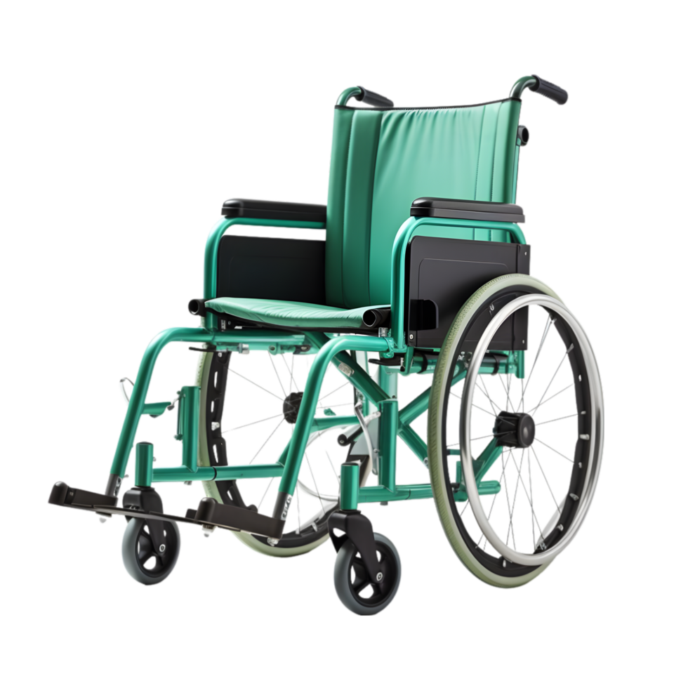AI generated Wheelchair on transparent background png