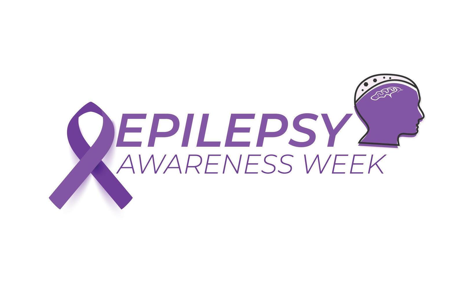 Epilepsy Awareness week. background, banner, card, poster, template. Vector illustration.